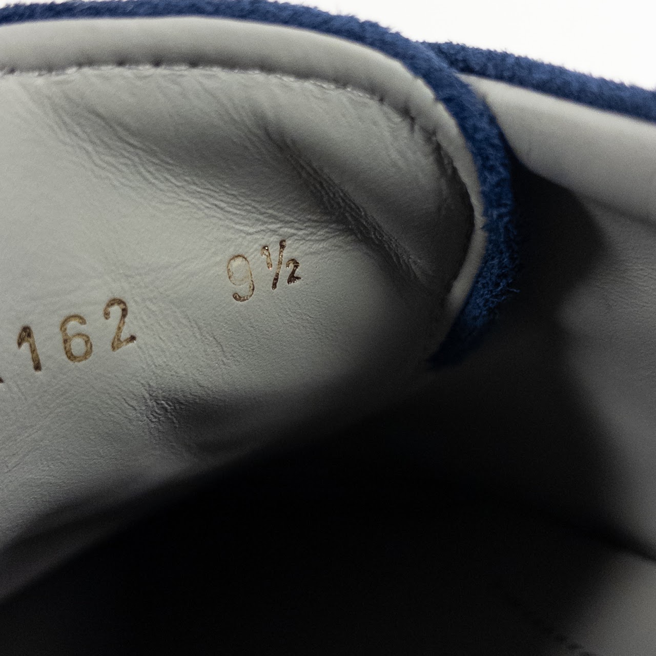 Giorgio Armani NEW Dark Blue Suede Sneakers