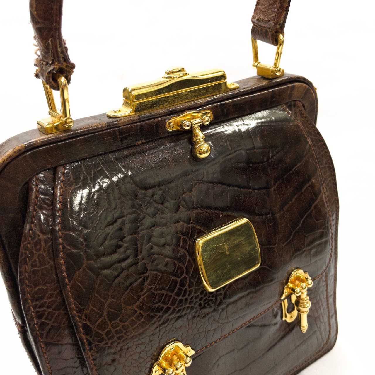 Valentino Garavani Vintage Alligator Handbag