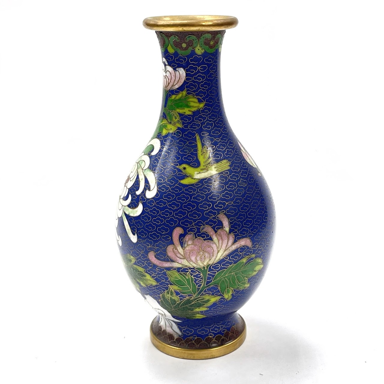 Cloisonne Lotus Vase