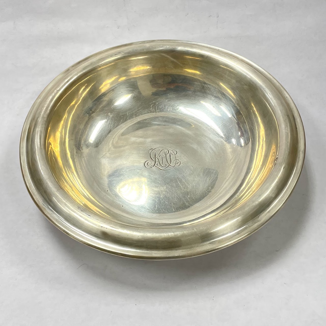 Sterling Silver Monogrammed Bowl