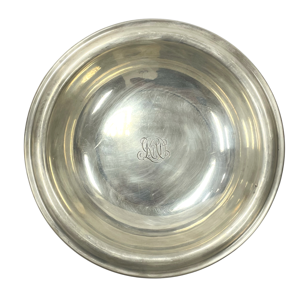 Sterling Silver Monogrammed Bowl