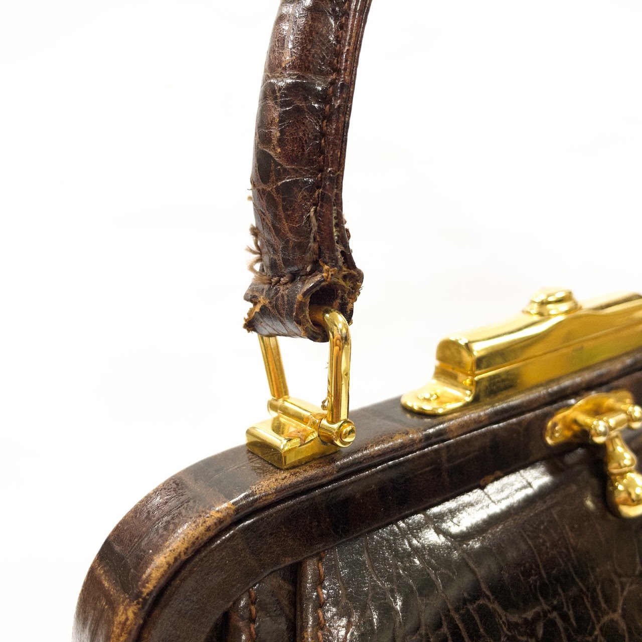 Valentino Garavani Vintage Alligator Handbag