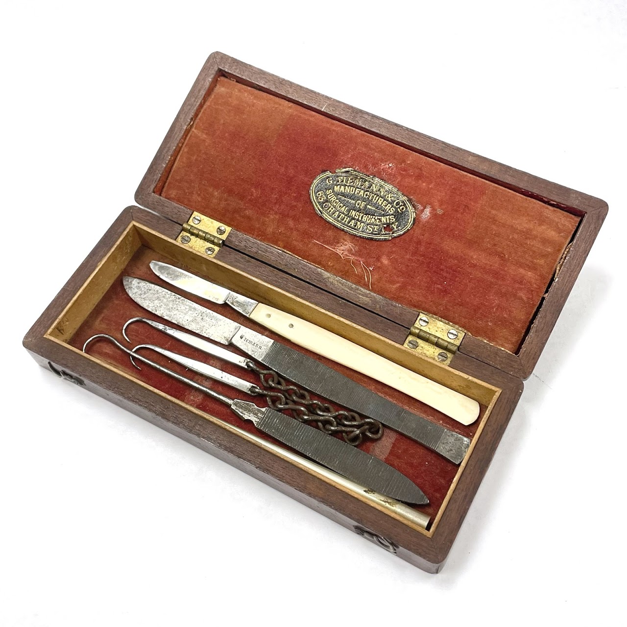 G. Tiemann & Co. Civil War  Post-Mortem Surgical  Set