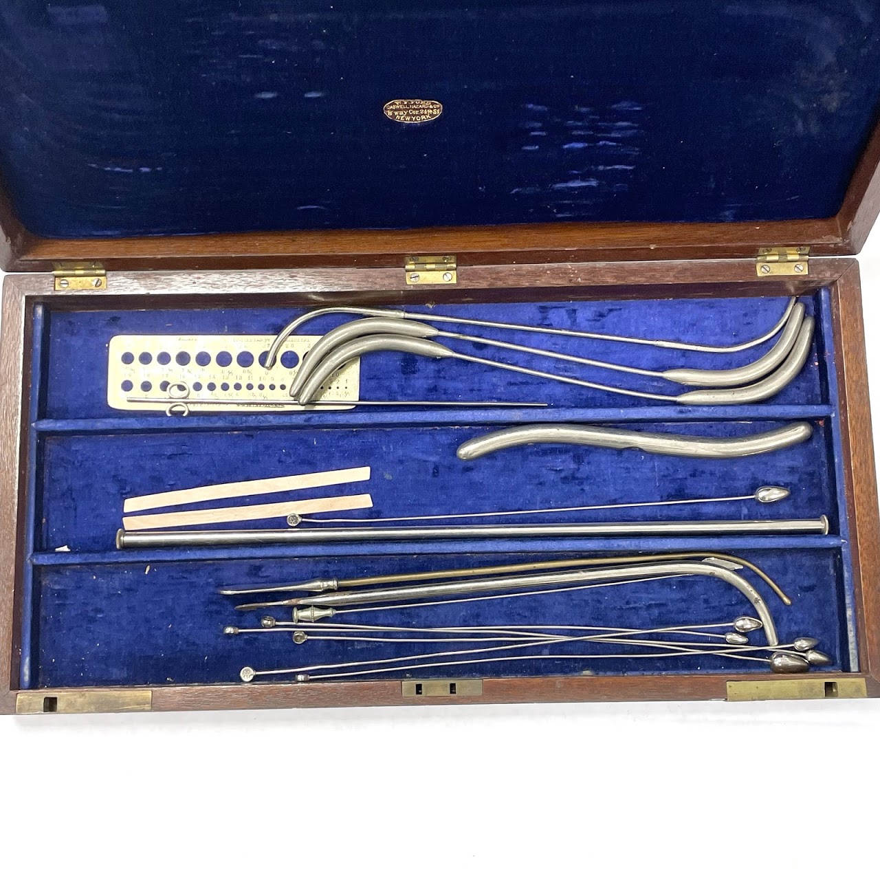 W.F. Ford Antique Lithotomy Set