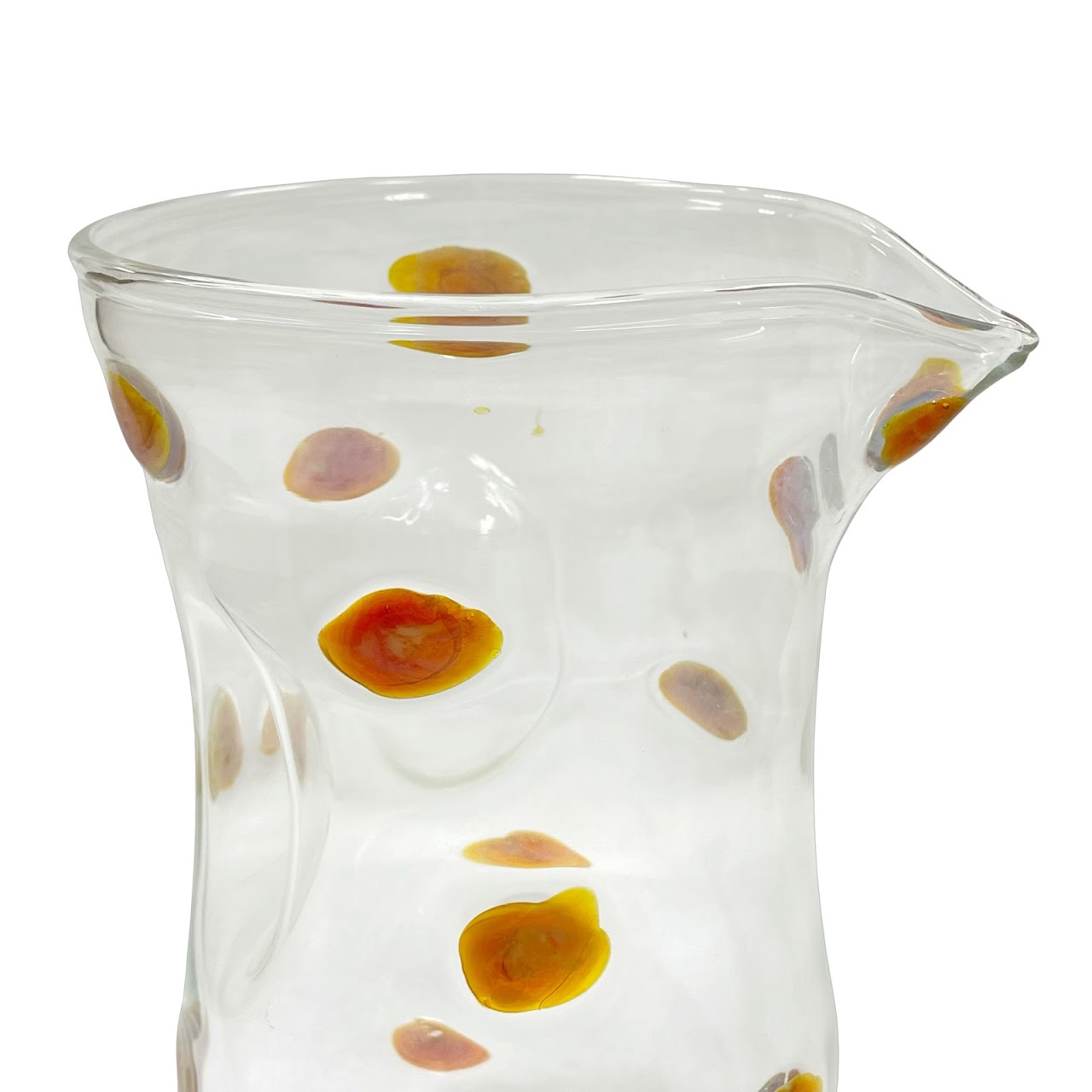 Daniela Poletti Handblown Glass Pitcher