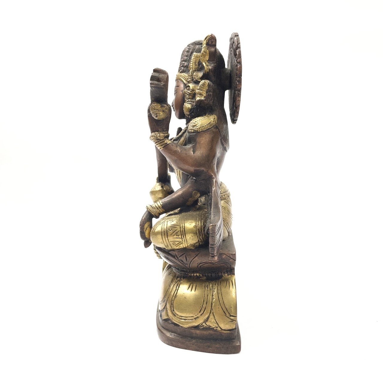 Saraswati Bronze Statue