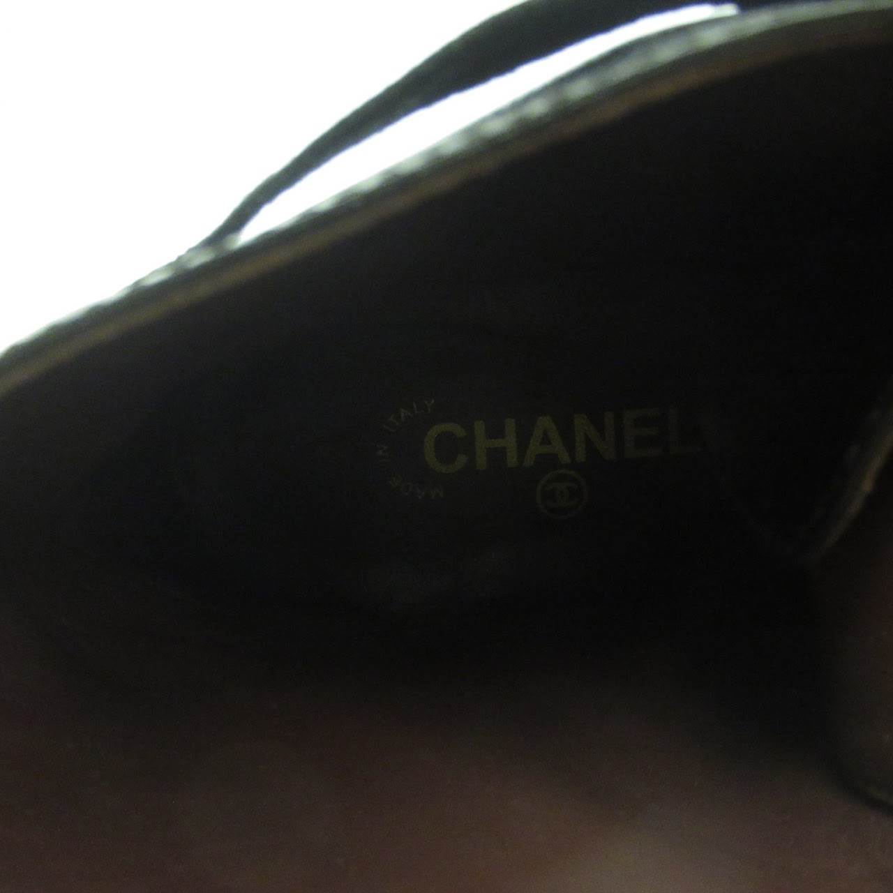 Chanel Lug Sole Ankle Boots