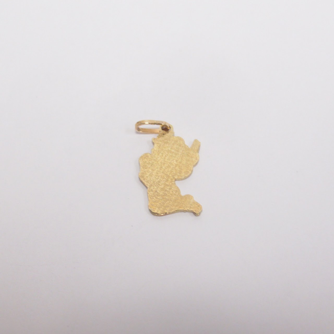 14K Gold MINT Angel Charm