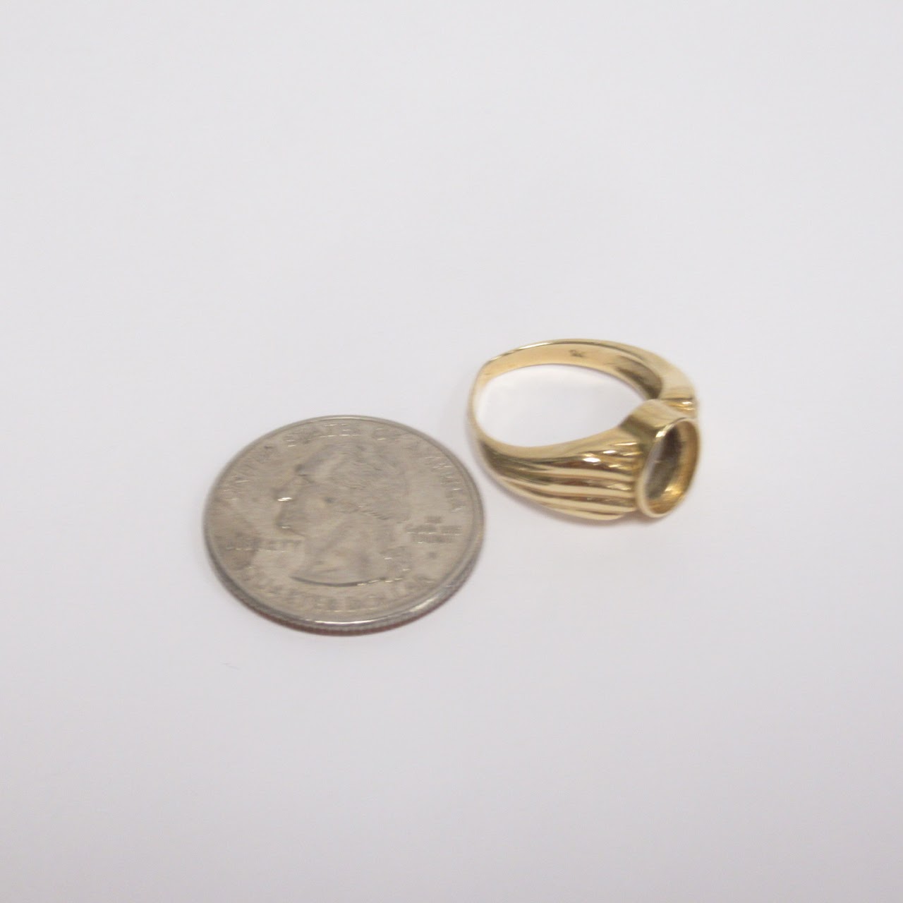 14K Gold Ring Mounting