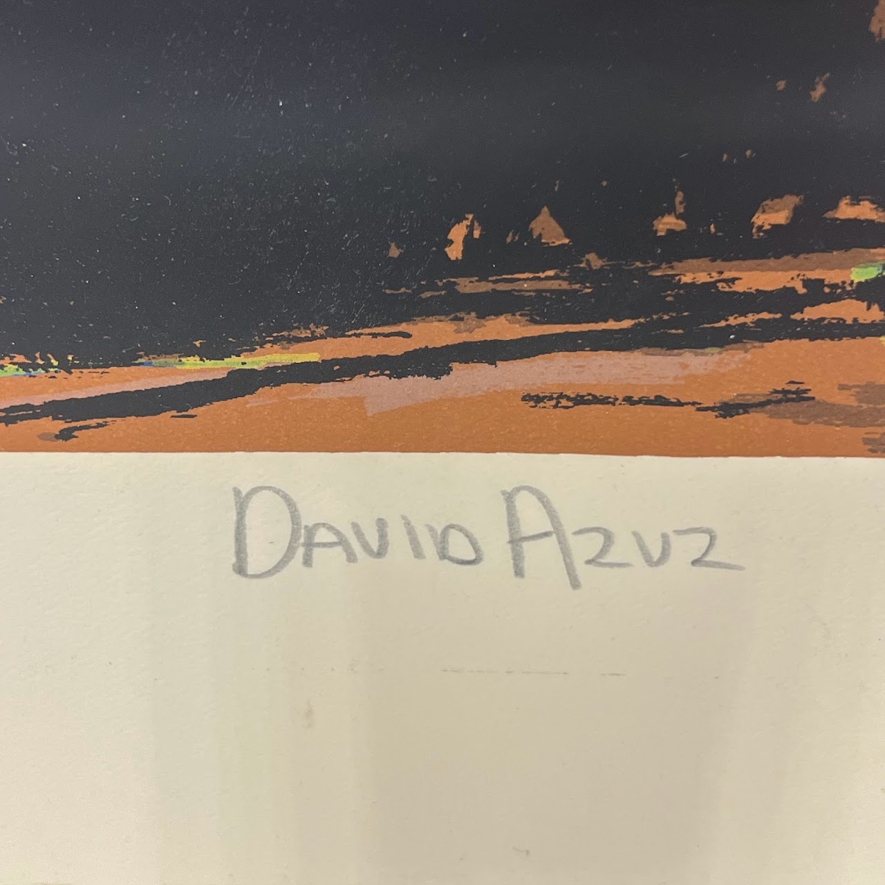 David Azuz Signed Limited Edition Lithograph