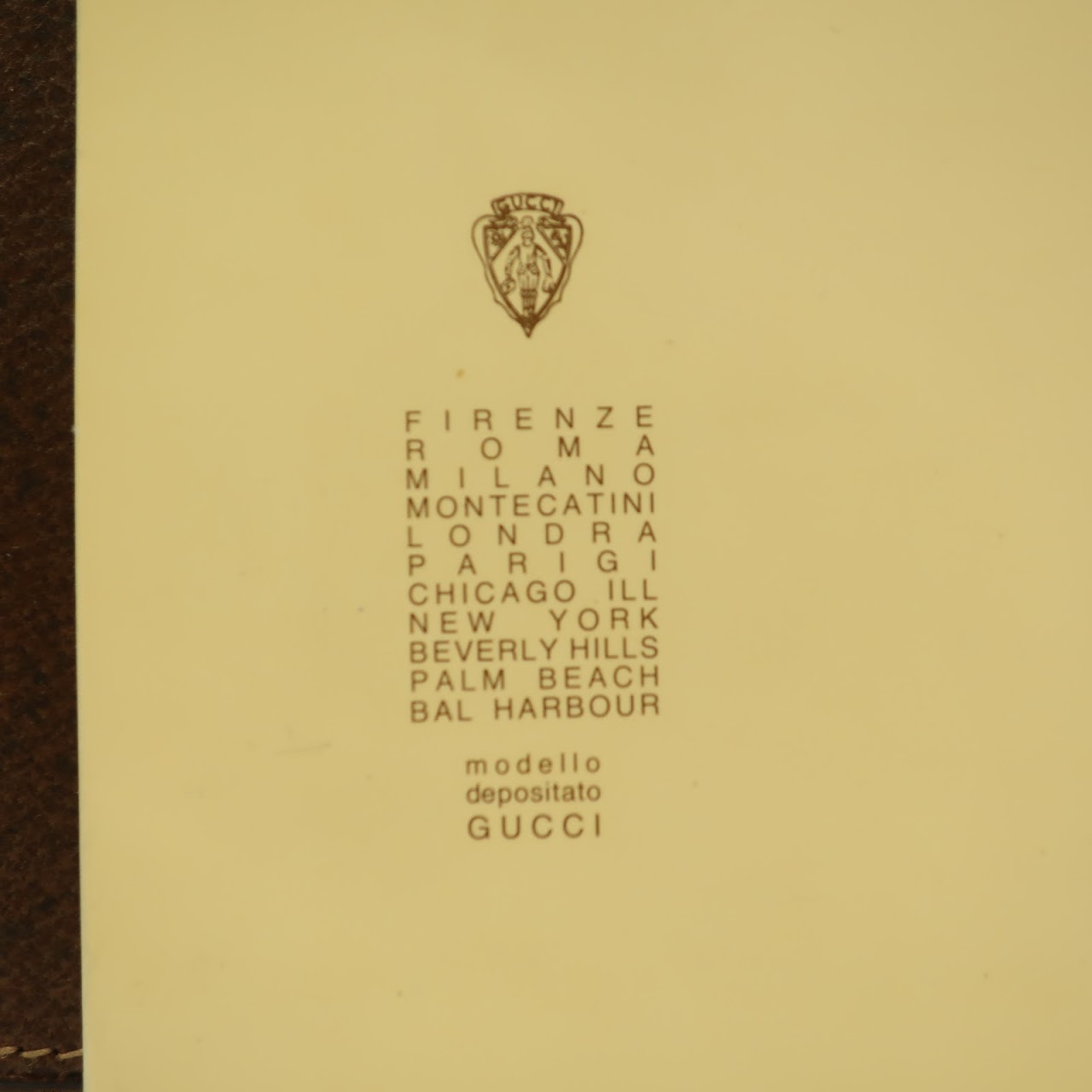 Gucci Vintage Notebook Binder