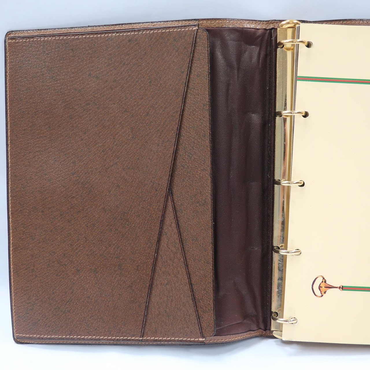 Gucci Vintage Notebook Binder