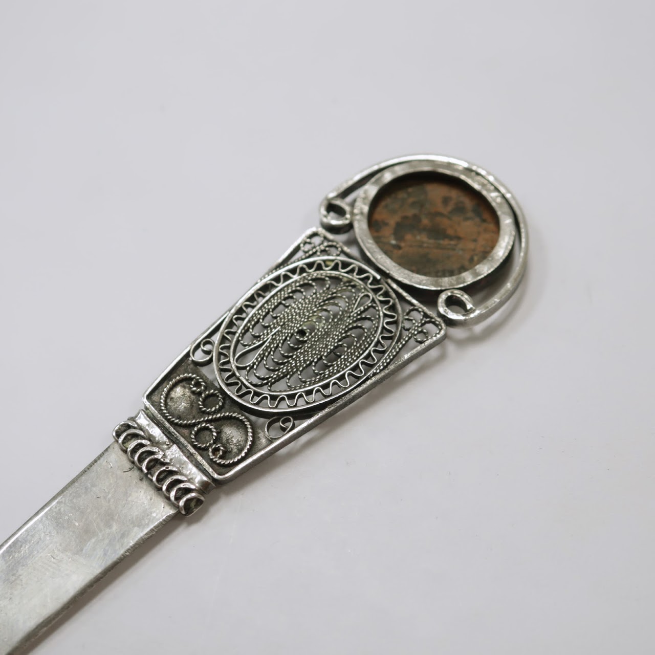 Sterling Silver Filigree Letter Opener