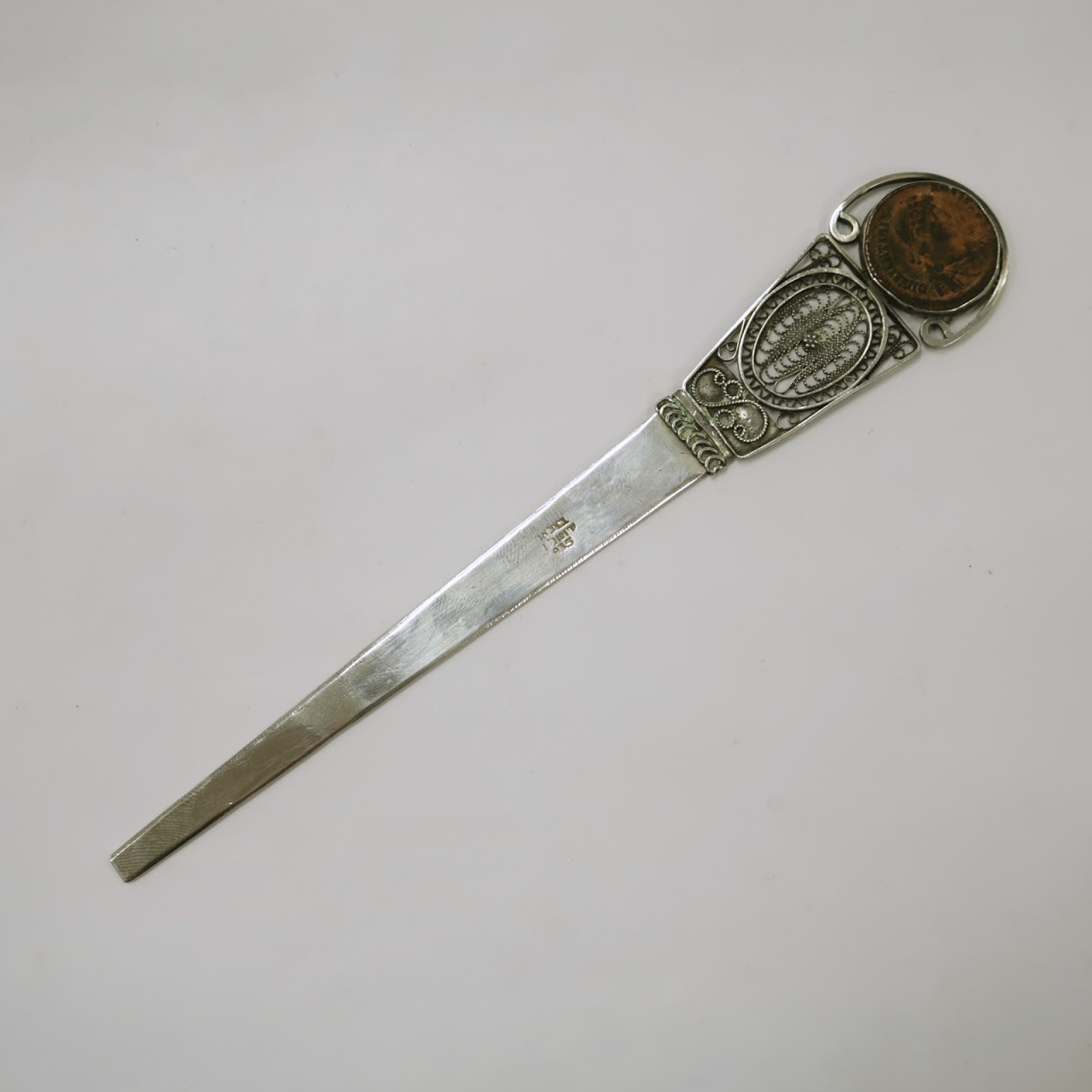 Sterling Silver Filigree Letter Opener