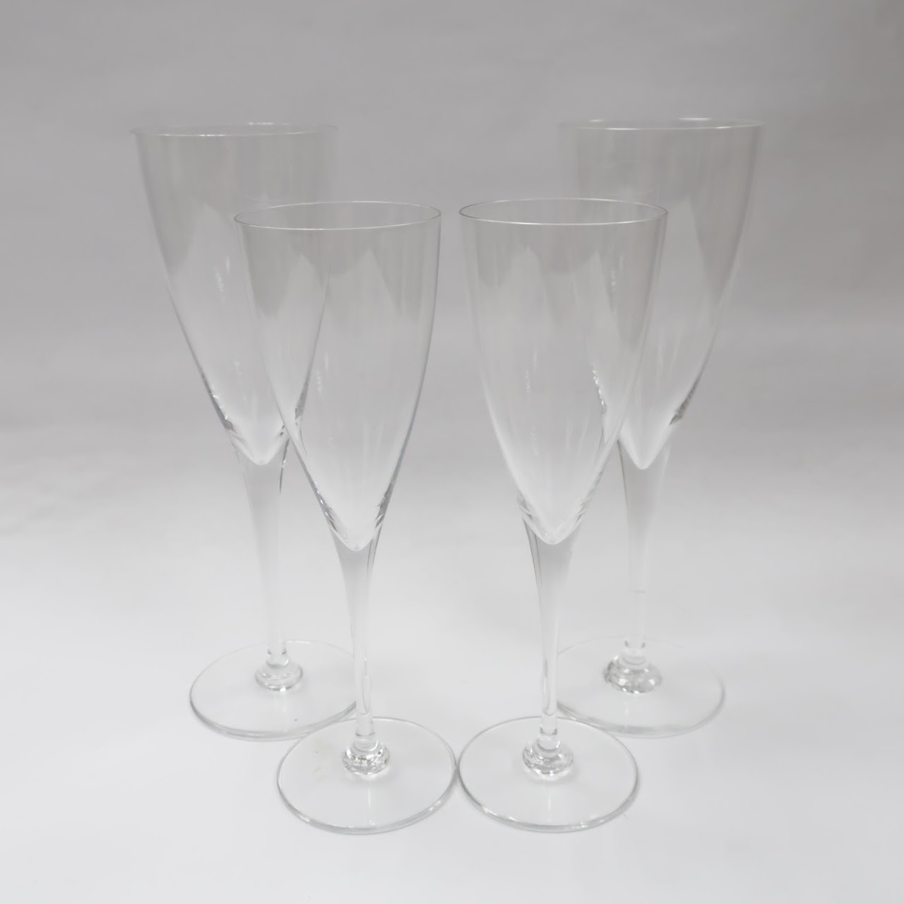 Baccarat Crystal 'Perfection' Champagne Flute Set