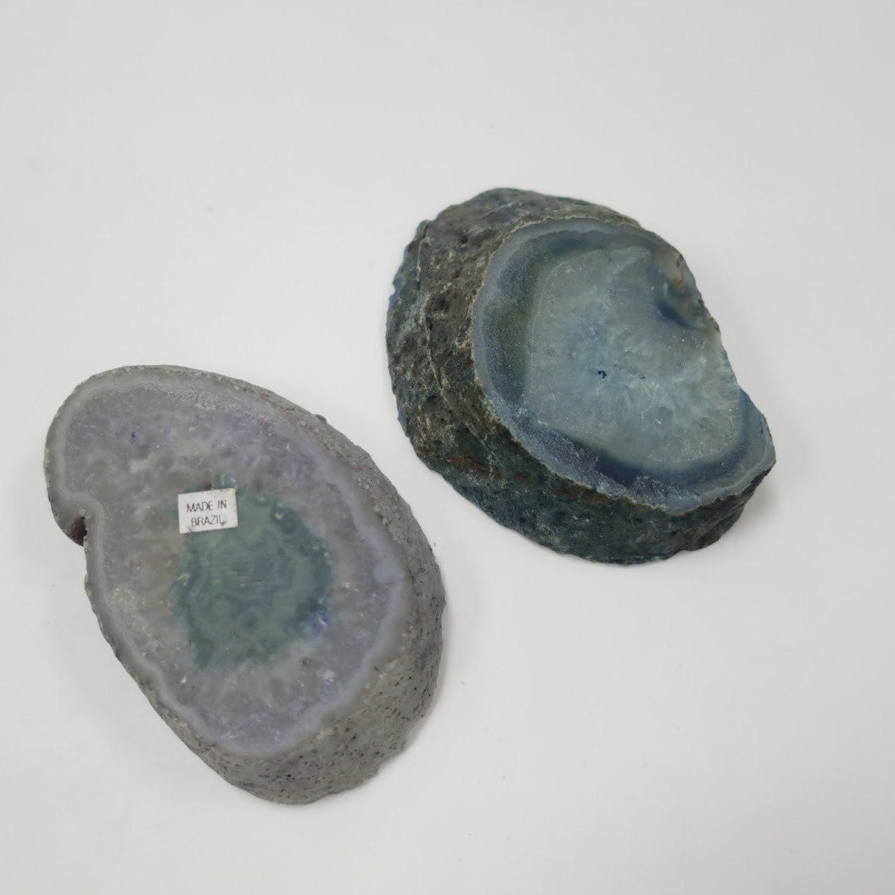 Agate Specimen Pair