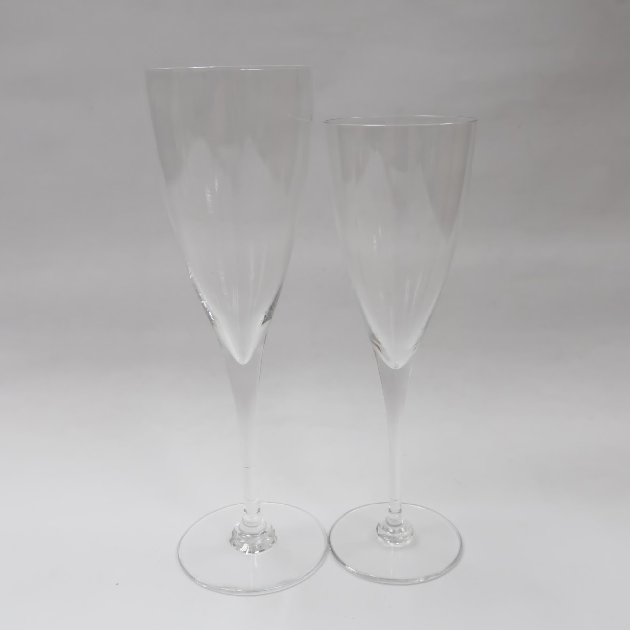 Baccarat Crystal 'Perfection' Champagne Flute Set