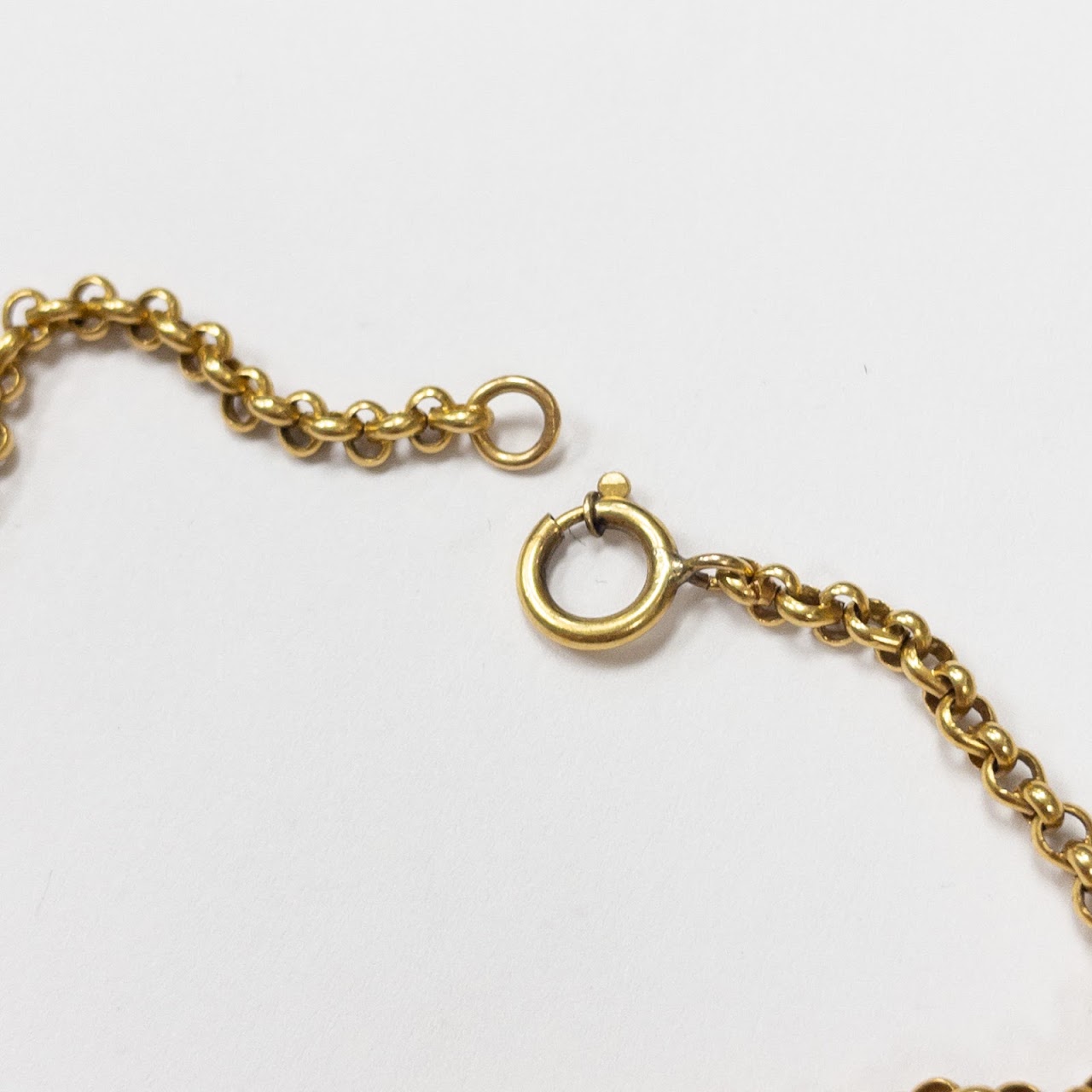 18K Gold Cable Chain Necklace