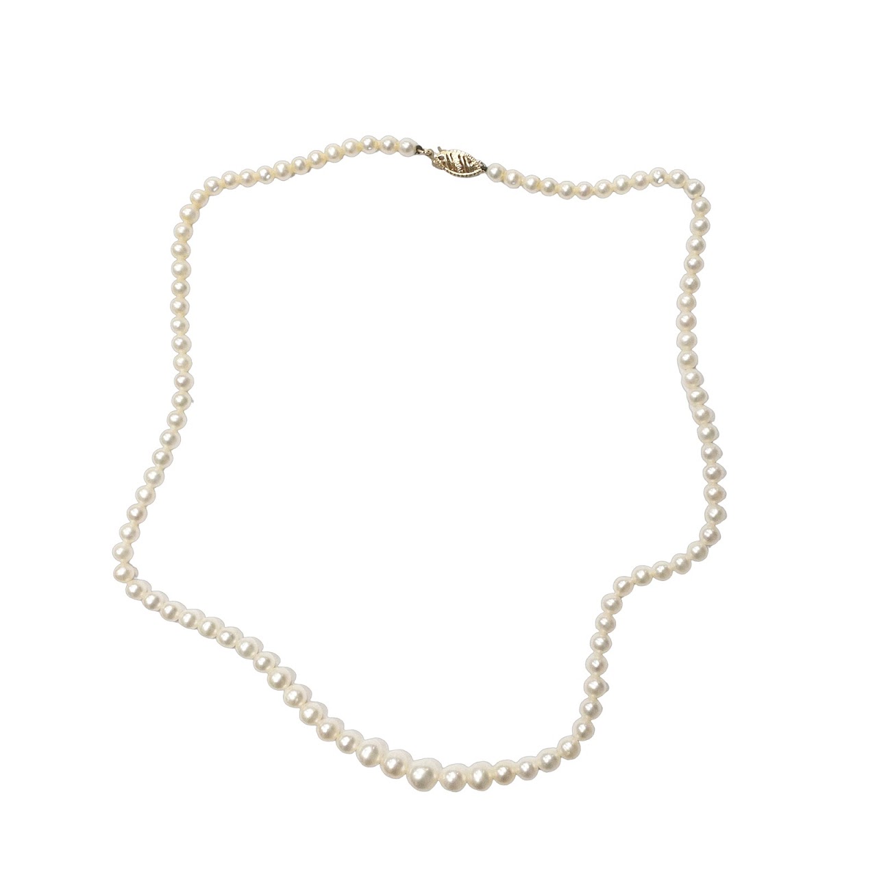 Pearl & 14K Gold Necklace