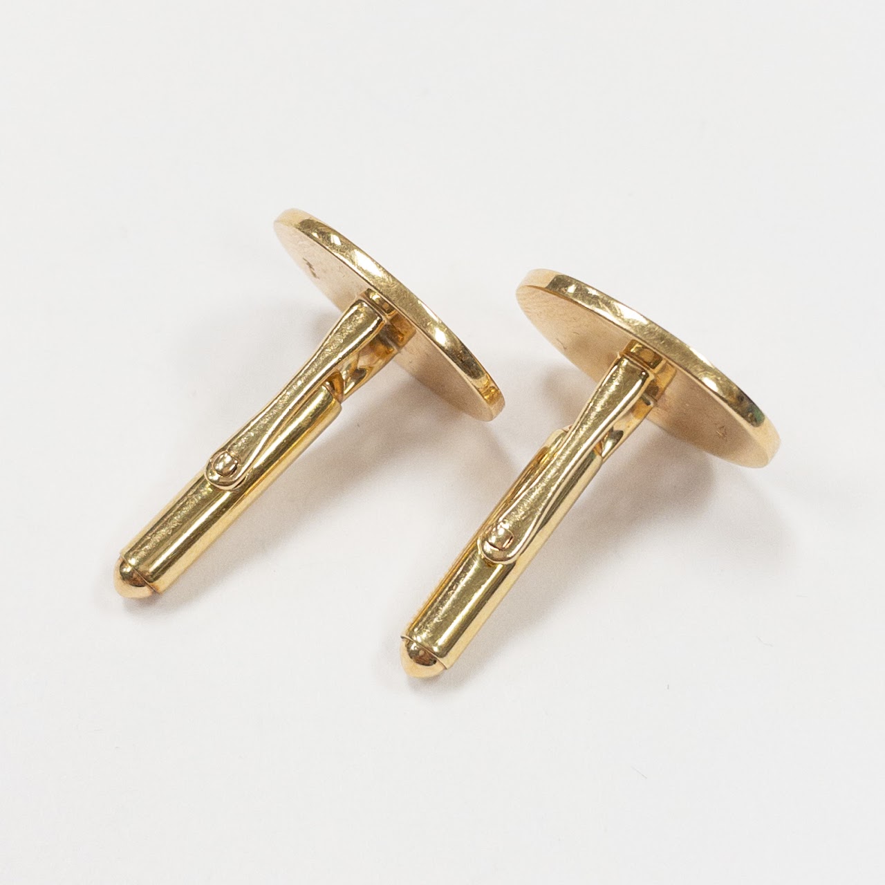 14K Gold Cufflink & Tie Tack Set