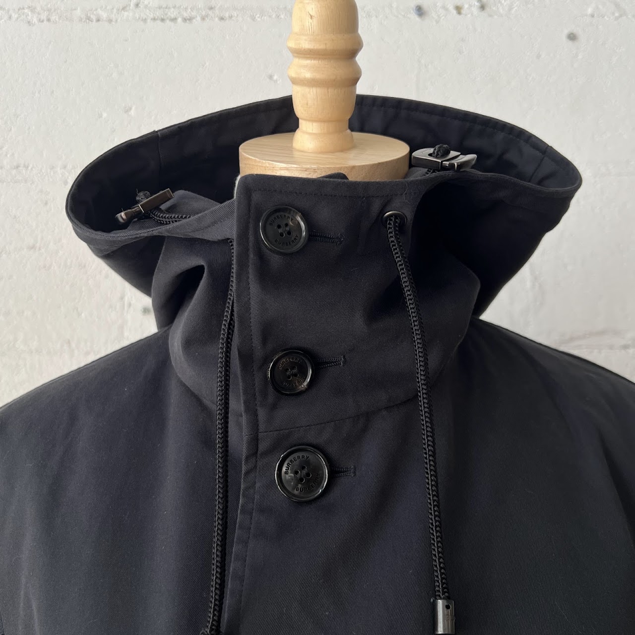 Burberry Hooded Rain Coat