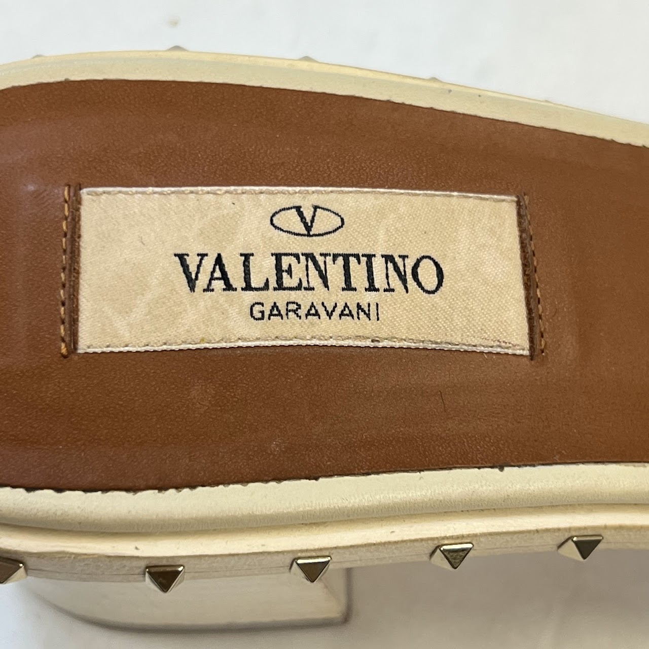 Valentino Garavani Rockstud Leather Slides