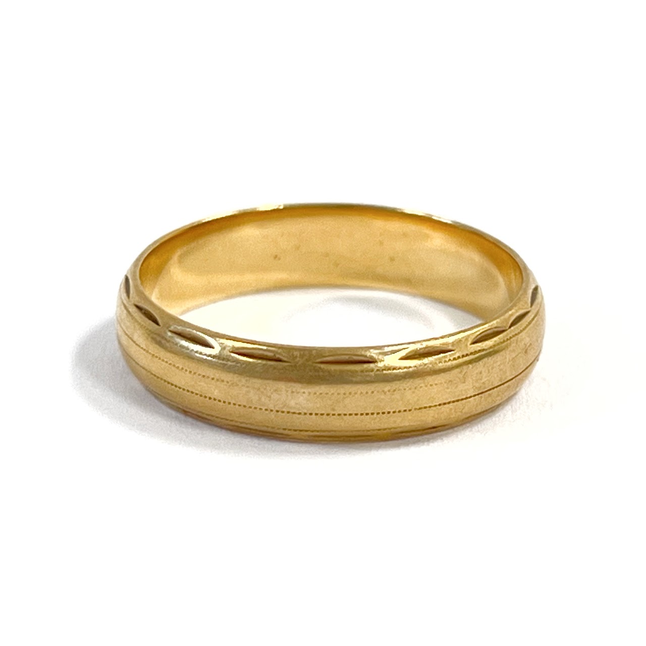 14K Gold Wedding Band