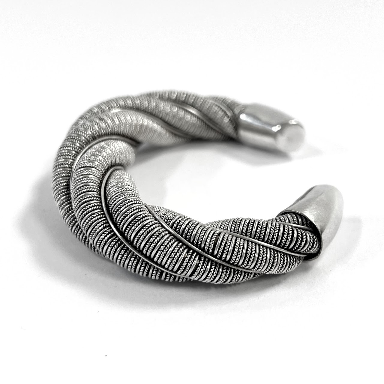 950 Silver Nautical Rope Bracelet