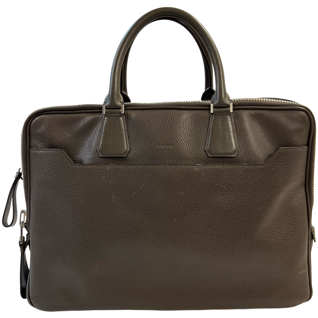 Tom Ford  Double Zip Laptop Bag