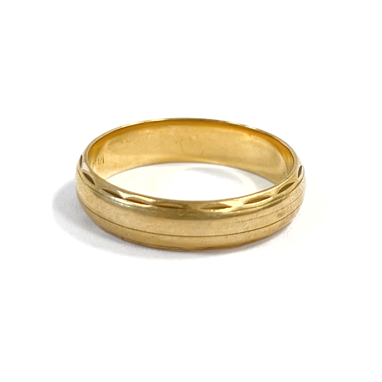 14K Gold Wedding Band