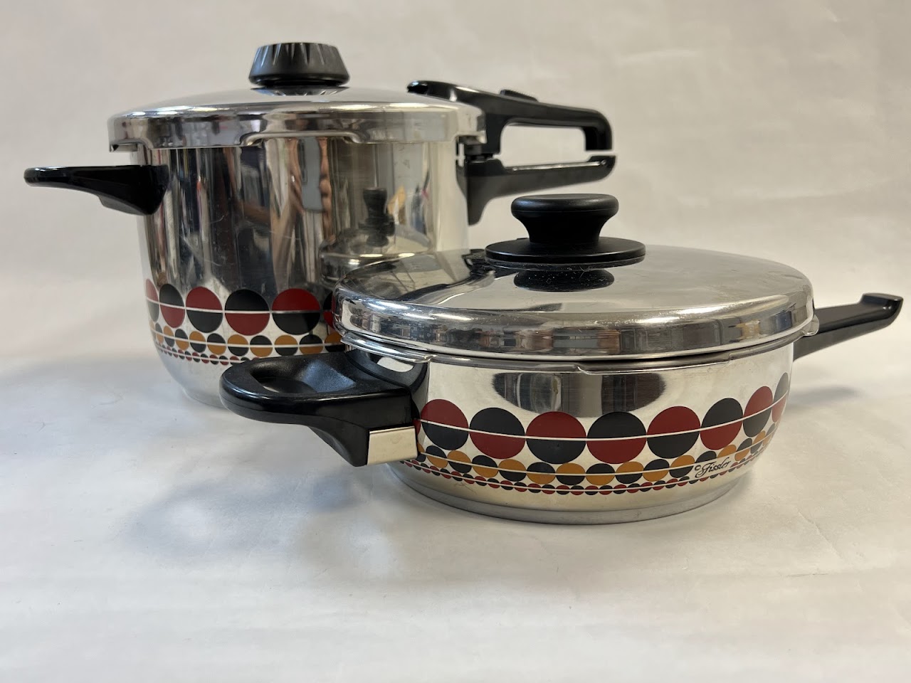 Vintage Fissler W. Germany Vintage Pressure Cooker Set