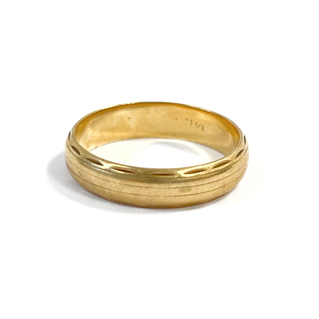 14K Gold Wedding Band