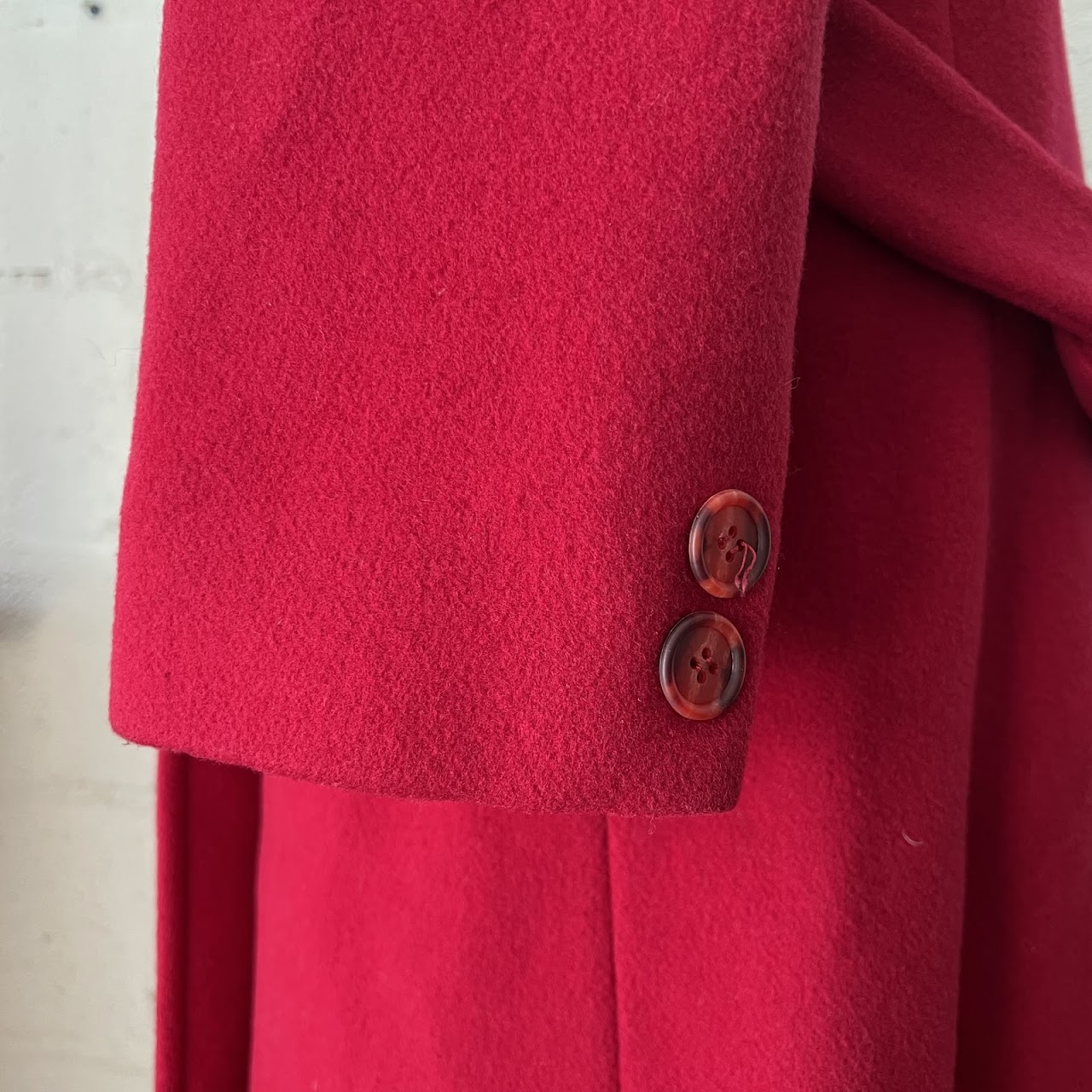 Christian Dior Vintage Wool Long Dress Coat