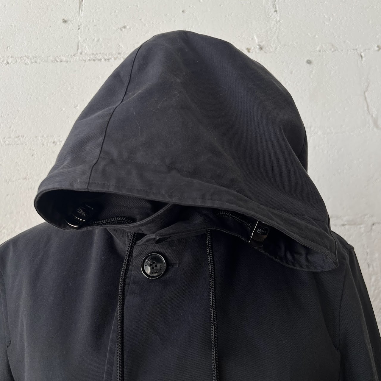 Burberry Hooded Rain Coat