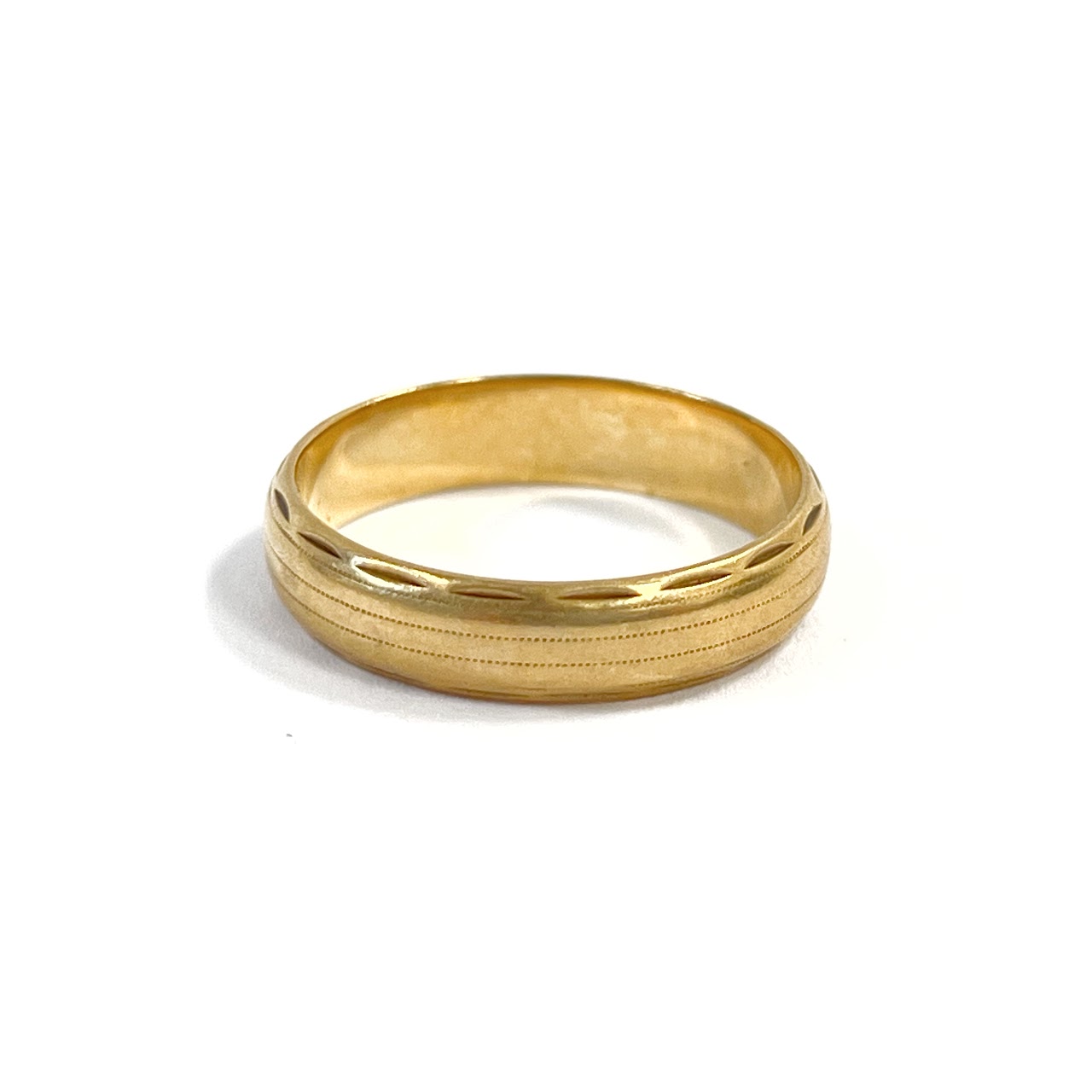 14K Gold Wedding Band