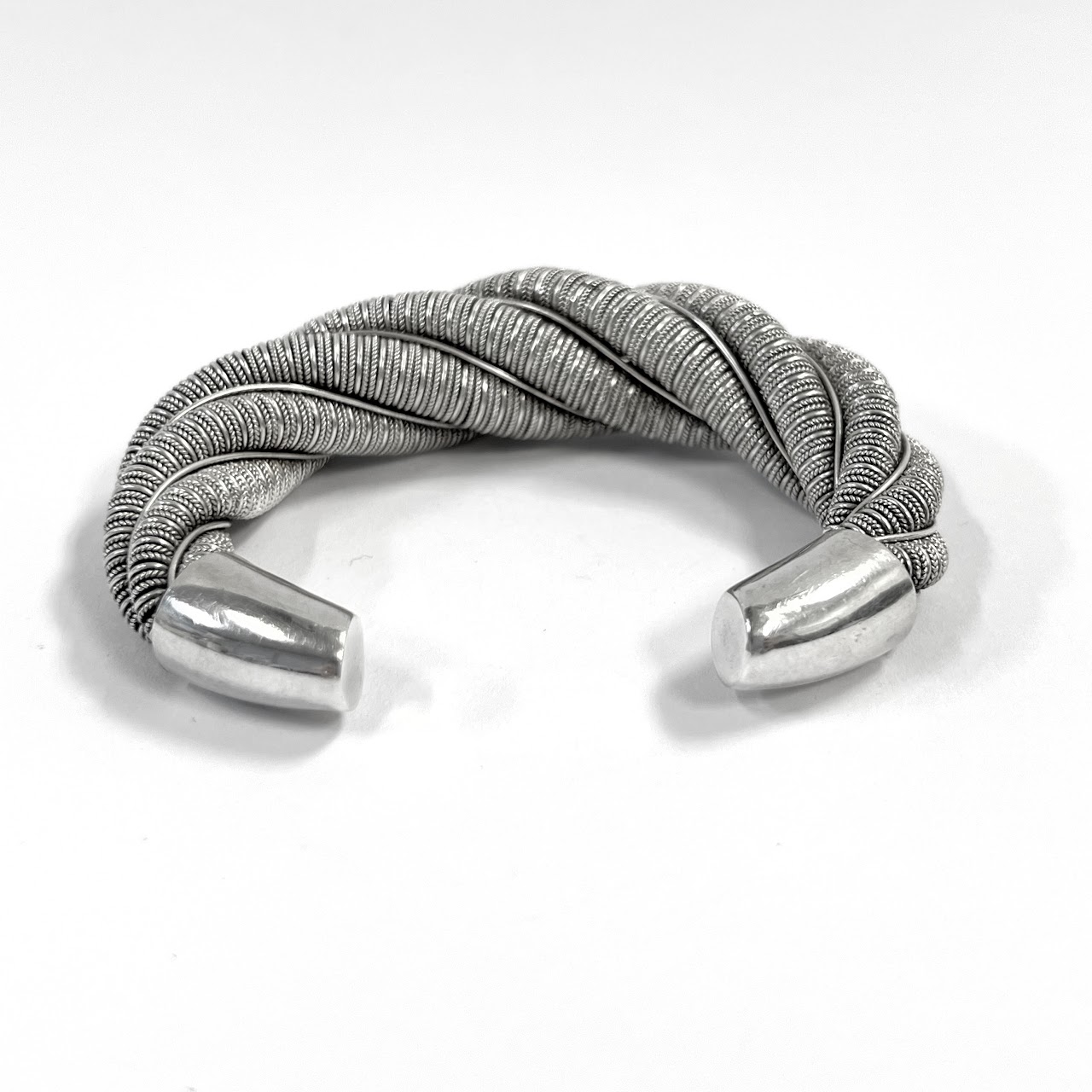 950 Silver Nautical Rope Bracelet