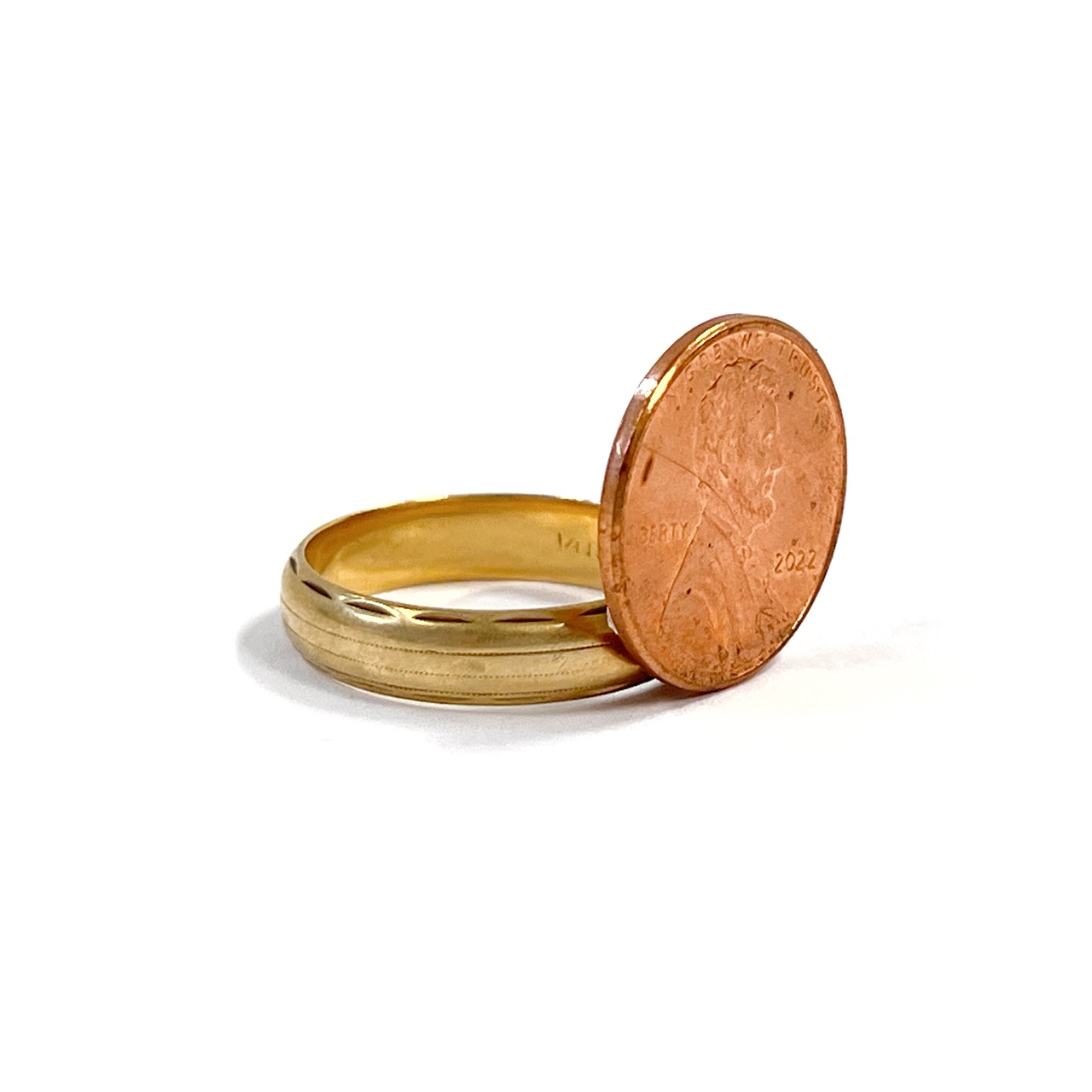 14K Gold Wedding Band