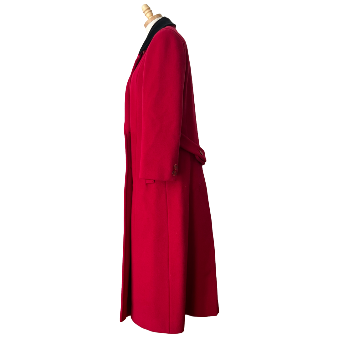 Christian Dior Vintage Wool Long Dress Coat