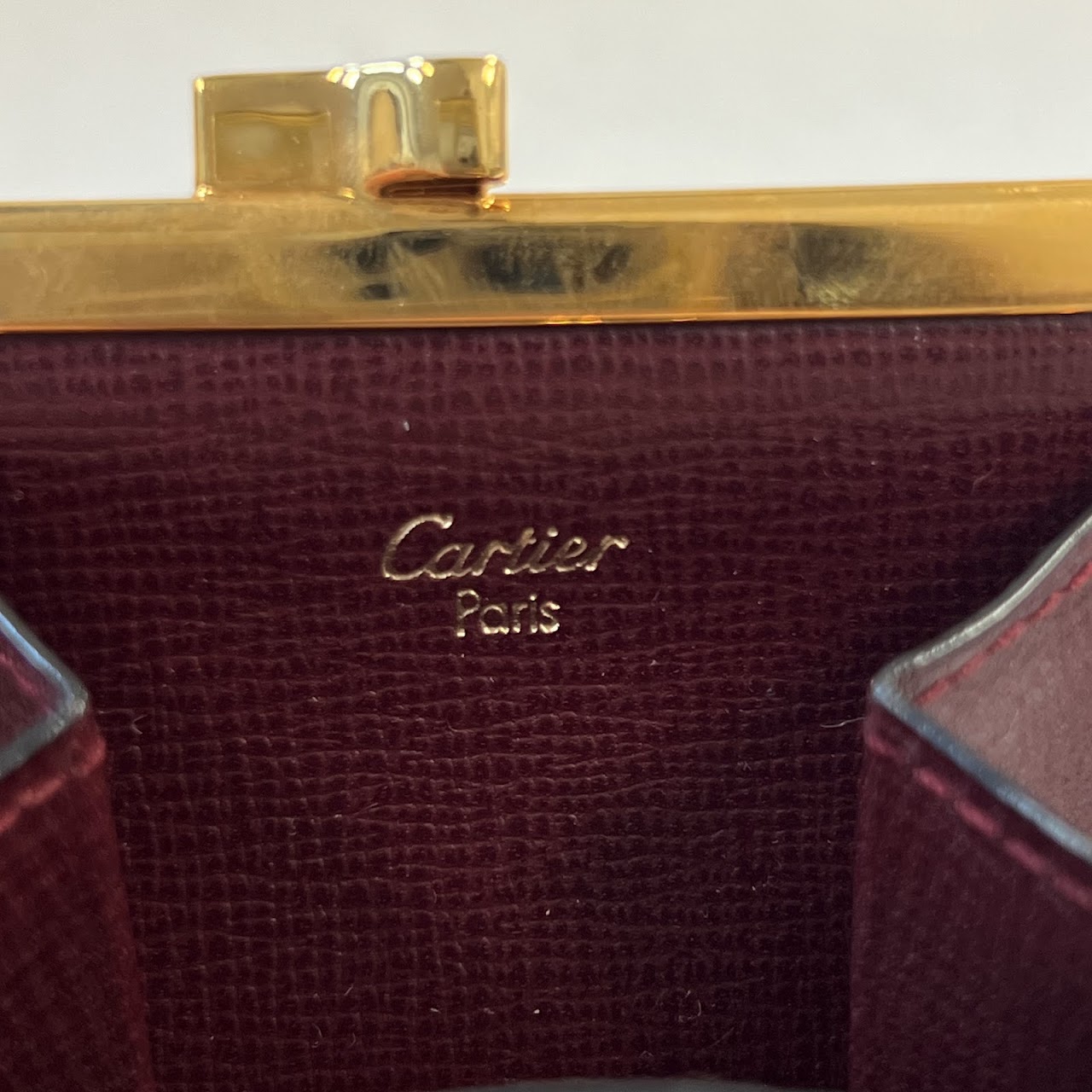 Must de Cartier Dual Chamber Change Purse