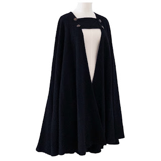 Yves Saint Laurent Vintage Rive Gauche Wool Cape