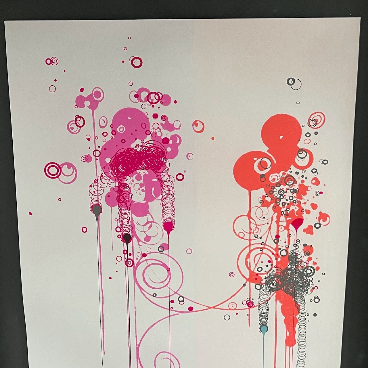 Paul Henry Ramirez 'Licks' Signed Silkscreen & Cut Paper