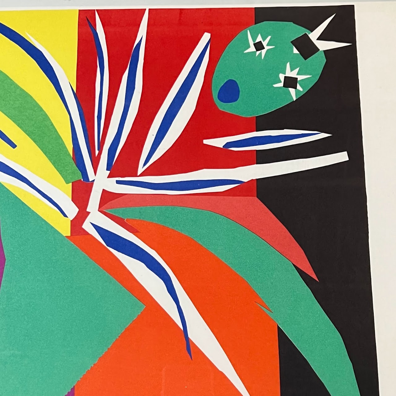 Henri Matisse 'Côte d'Azur Musee Matisee'  1965 French Tourism Lithograph