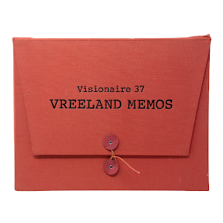 Visionaire 31:  Vreeland Memos
