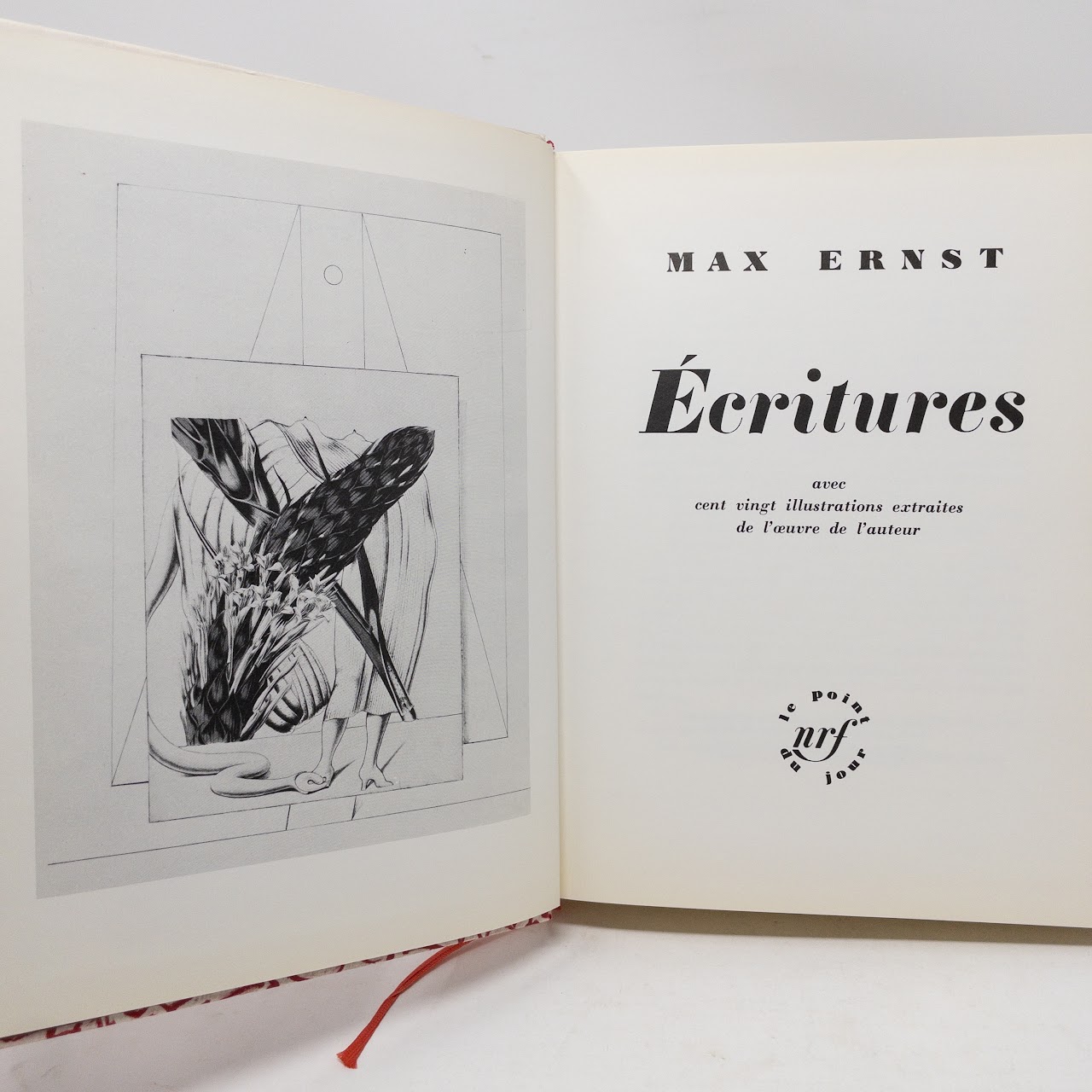 Max Ernst: Écritures Signed First Edition Book