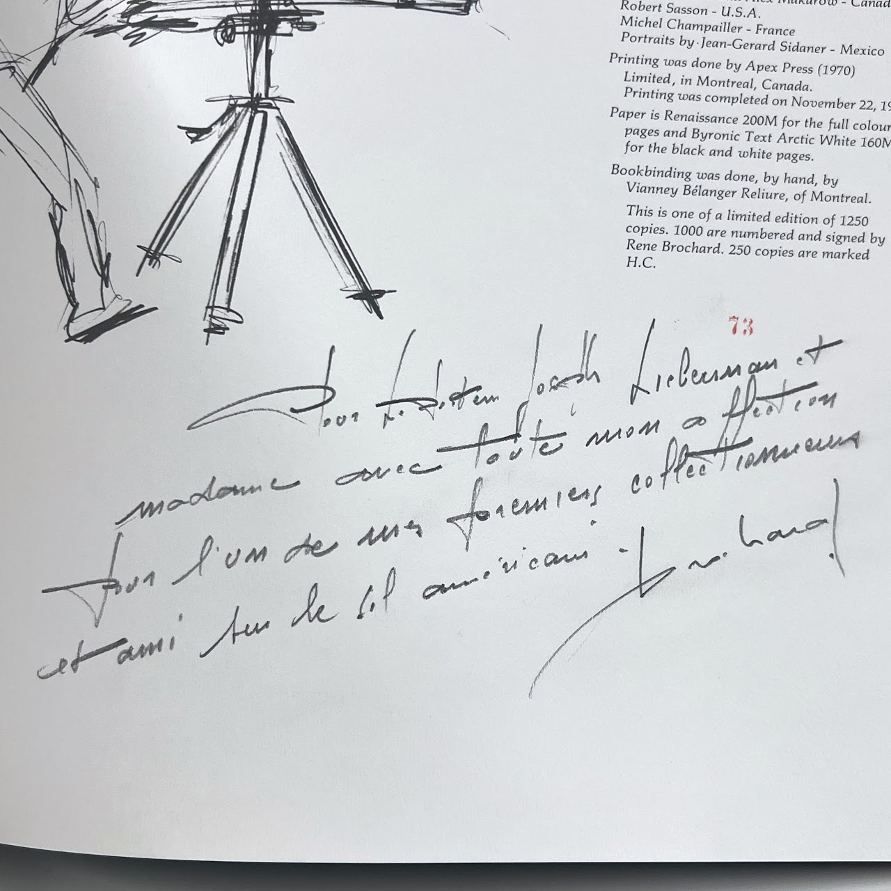 John Langdon  Brochard: A Conversational Journey Book with Signed Plates