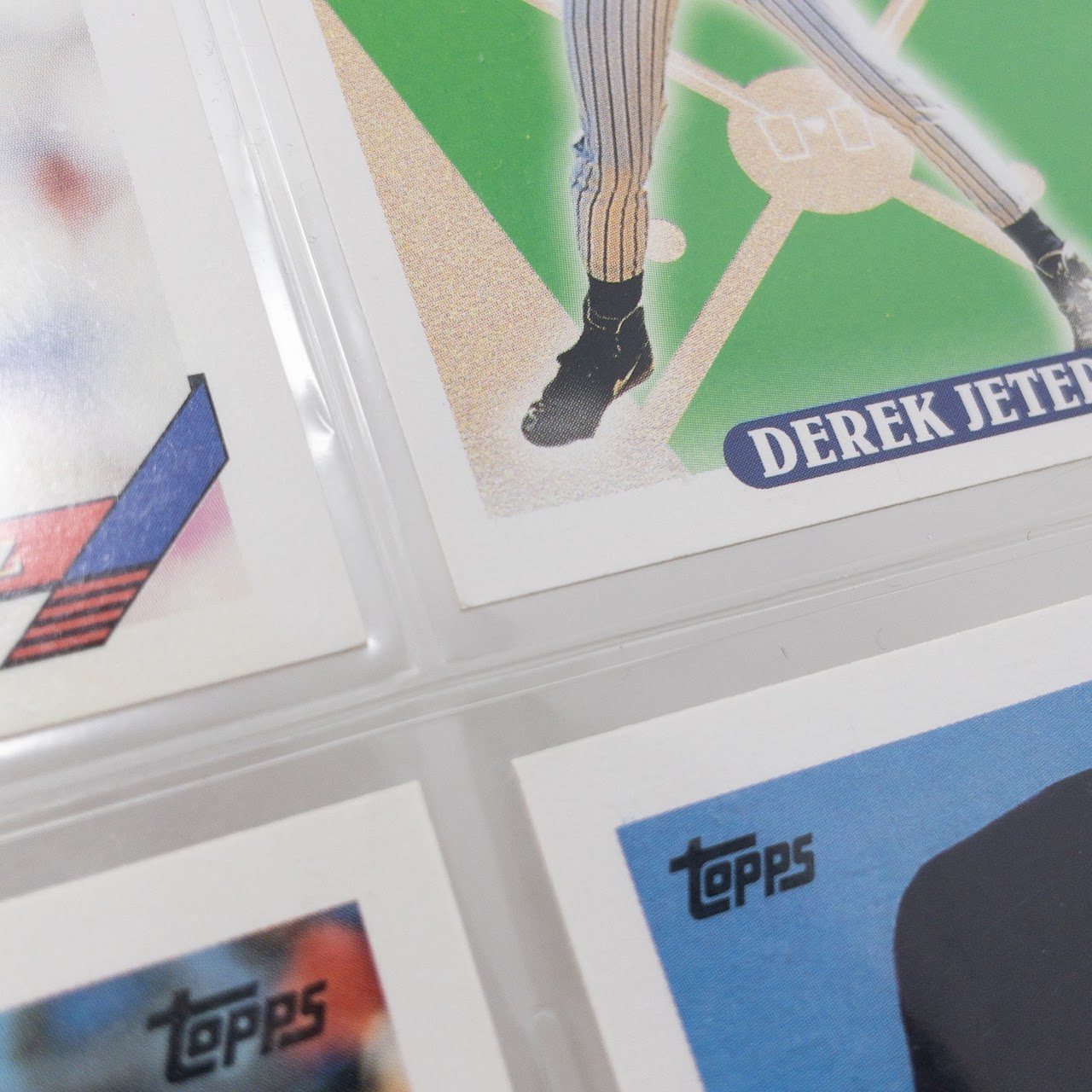 Derek Jeter 1992 Draft Pick Topps Baseball Card