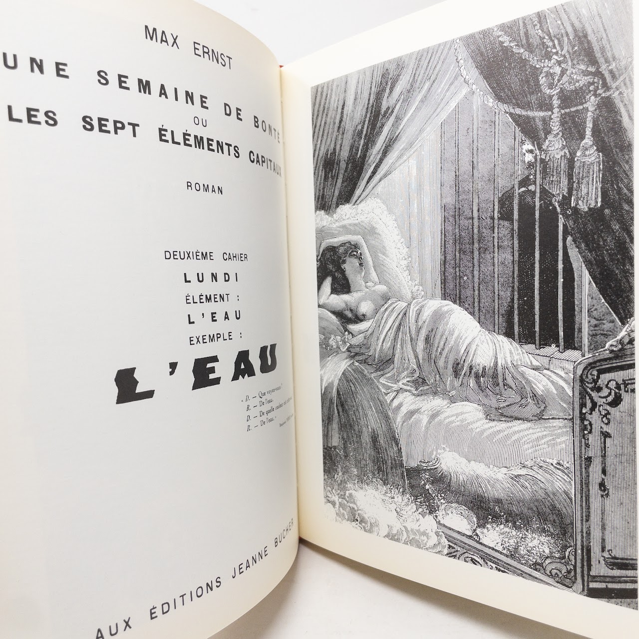 Max Ernst: Écritures Signed First Edition Book