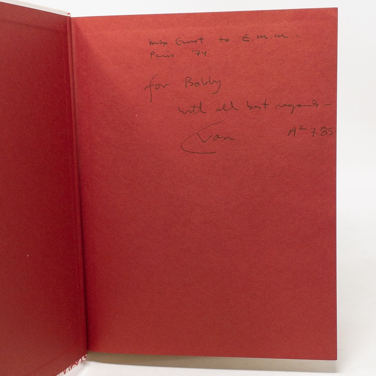 Max Ernst: Écritures Signed First Edition Book