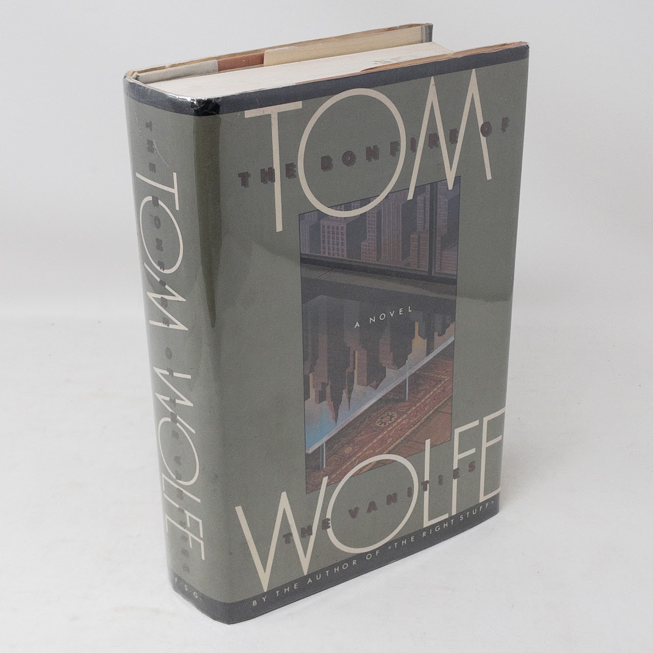 Tom Wolfe The Bonfire Of The Vanities Signed First Edition Book 9707