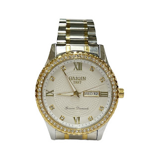 Haiquin 1887 Diamond Adorned Date-Just Wristwatch